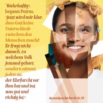 Schaukastenplakat - Jahreslosung 2025